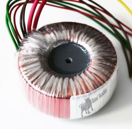 Audio Ringkerntrafo - Pri.: 2x115v- Sek: 15vct - 5v