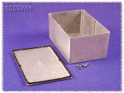 Watertight Diecast Enclosure 146x222x101 mm, Natural Aluminum