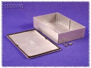 Watertight Diecast Enclosure 146x222x51 mm, Natural Aluminum