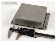 Watertight Diecast Enclosure, Flanged Lid 119x119x28 mm,...