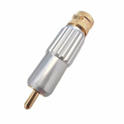 RCA, cinch connector CM13, gold plated contacts, neutral