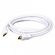 HDMI HighSpeed-Cable with Ethernet & ARC, 4K, braided, white