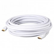 HDMI HighSpeed-Cable with Ethernet & ARC, 4K, braided, white