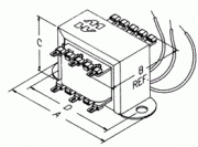 Hammond Audio Transformer Output SE OR PP 125H