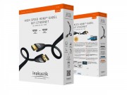 Inakustik High Speed HDMI  Cable with Ethernet | HDMI 2.0b* High Speed...