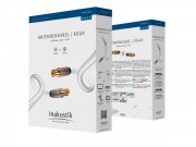 Inakustik Premium HDTV Antenna Cable 100 dB Koax (m) > Koax (w) White