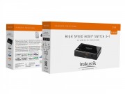 Inakustik Star 4K HDMI Switch 3>1 High Speed 3 x HDMI > 1 x HDMI black Set