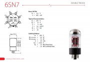 JJ 6SN7 Tube