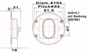 Mundorf AMT19C Tweeters 4 Ohm AMT21CN2,1.C  (replaces AMT19CM2.1-C)