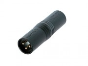 Neutrik NA3MM-B Rundadapter