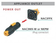 Neutrik NAC3MX-W-TOP powerCON TRUE1 Cable Connector