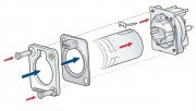 Neutrik NE8FDV-SE etherCON Einbaubuchsen D Serie