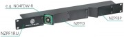 Neutrik NZPF1RU opticalCON Panel Solutions