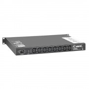 Power Conditioner mit Volt- und Amperemeter, Display und Rack-Beleuchtung