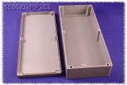 Watertight GRP Enclosure 250x600x120 mm, Gray