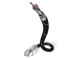 Inakustik reference Lan Cable CAT7 RJ45   RJ45; SF-UTP black/White 0,75m