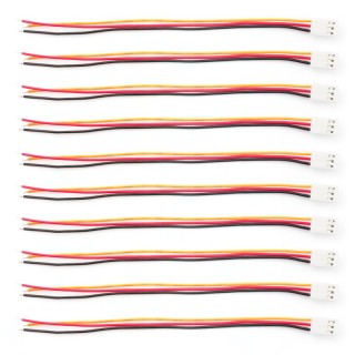 10 Stck 3-Pin PCB Connector Kabel mit Stecker und Buchse, Wire-To-Board,...