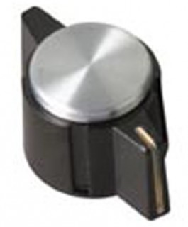 Daka-Ware Pointer Control Knob 1216 Black