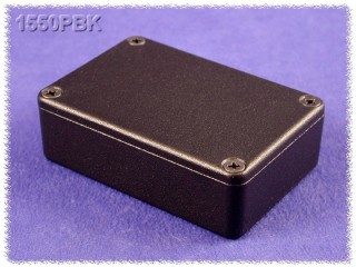 Diecast Enclosure 55x80x21 mm, black