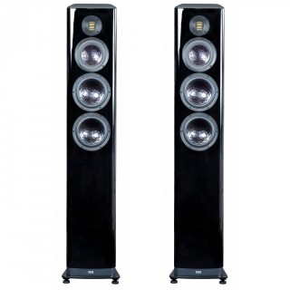 Elac Standlautsprecher Vela FS-409 Schwarz glossy, Paar