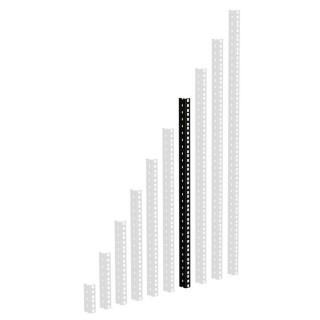 HD Rackschiene schwarz 14 HE