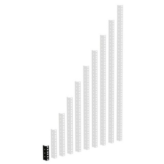 HD Rackschiene schwarz 2 HE