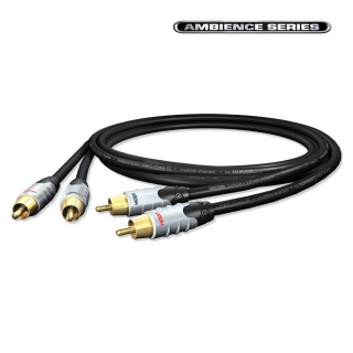 HICON Cinchkabel Paar RCA-Cinch, Phonokabel Ambience Series 0,75