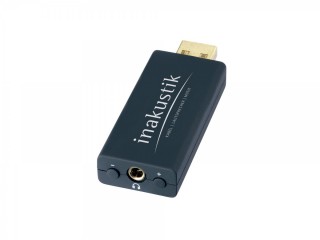 Inakustik Premium Headphone Amp. No. 2 USB A <> Jack Plug black 1er Set