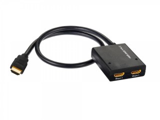 Inakustik Star HDMI Splitter 1 -> 2 High Speed 1 x HDMI > 2 x HDMI  1er Set