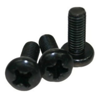 Cross-head Screw M6 x 16 black