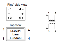 Lundahl LL2231 Line Transformer