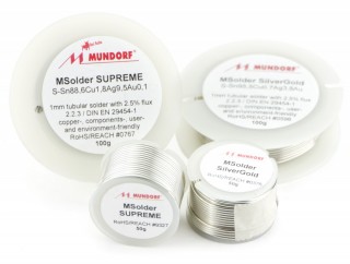 Mundorf MSolder SUPREME Silver Gold Ltzinn 330g