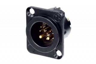 Neutrik NC10MD-LX-B XLR Chassis Connector