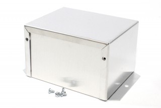 Small Flanged Aluminum Enclosure 127x102x76