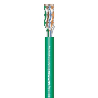 Sommercable Video cable Extend U/UTP, FRNC, green,  6,60 mm