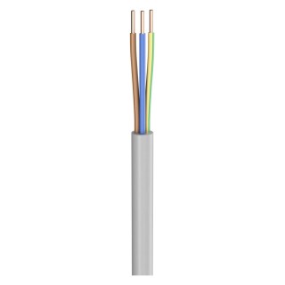 Sommercable mains cable NYM-J 3 x 6,00 mm2, PVC 12,65 diameter, grey