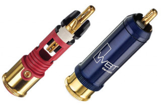 2 x WBT RCA cinch cable connector WBT-0110 Cu pair goldplated nextgen