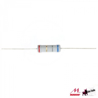 Mundorf MOX Resistor 5 Watt 47 2% Ohm, 8 * 24mm